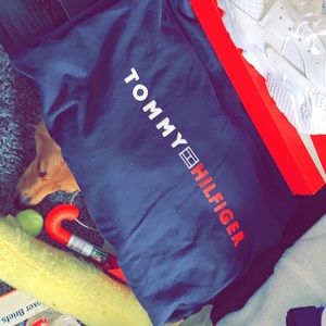 Tommy Hilfiger light hooded shirt